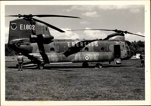 Foto Italienischer Militärhubschrauber, Esercito Italiano 802