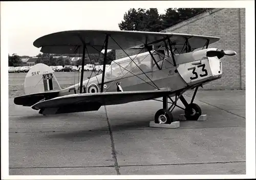 Foto Belgisches Militärflugzeug, Stampe-Vertongen SV.4, V33
