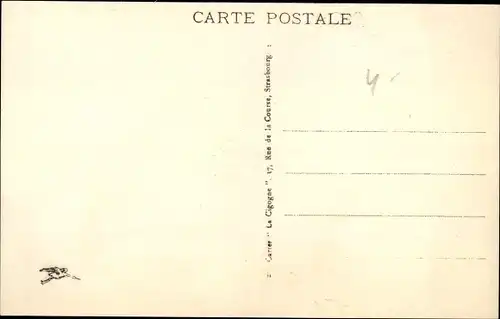 Künstler Ak Hansi, Junge in Elsässer Volkstracht