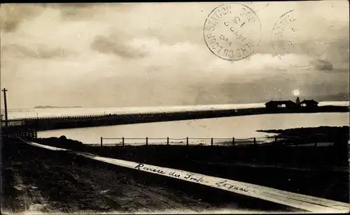 Foto Ak Rivière du Loup Québec Kanada, Station, le quai