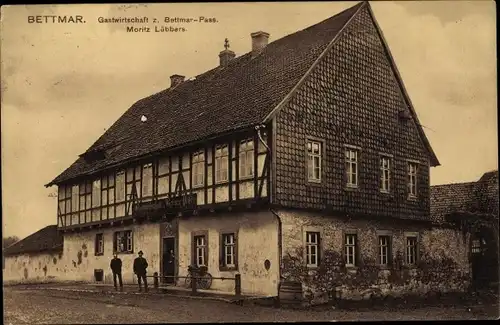 Ak Bettmar Schellerten in Niedersachsen, Gastwirtschaft z. Bettmar Pass