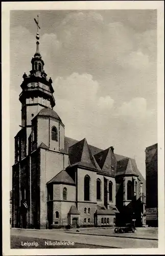 Ak Leipzig in Sachsen, Nikolaikirche