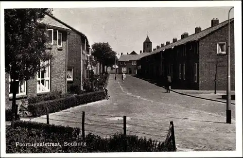 Ak Souburg Zeeland Niederlande, Poortugaalstraat