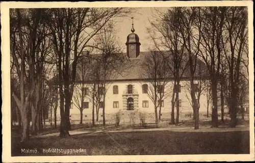 Ak Malmö Schweden, Hofrättsbyggnaden