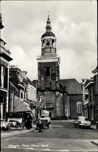 Ak Almelo Overijssel Niederlande, Ned. Herv. Kerk