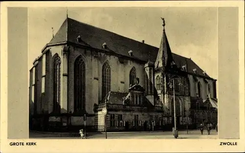 Ak Zwolle Overijssel Niederlande, Grote Kerk