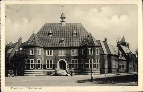 Ak Enschede Overijssel Niederlande, Rijksmuseum