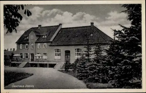 Ak Triptis in Thüringen, Gasthaus Döblitz