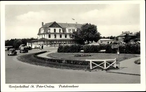 Ak Nordseebad Sankt Peter Ording, Pestalozzihaus