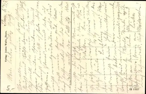 Ak Toruń Thorn Westpreußen, Altes Schloss, Turm, Giebel