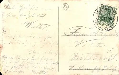 Ak Dresden Cossebaude, Osterberg