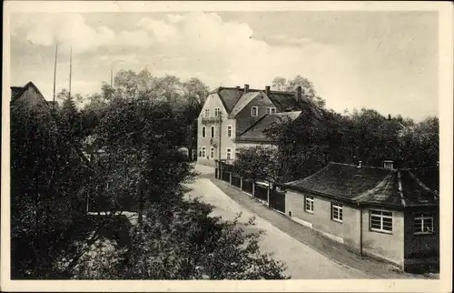 Ak Ullersdorf Radeberg, Gasthof Schmiede-Schänke