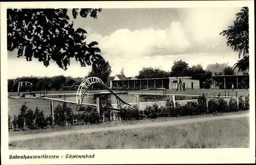 Ak Babenhausen in Hessen, Schwimmbad