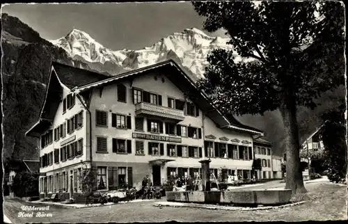 Ak Wilderswil Kanton Bern, Blick aufs Hotel Bären