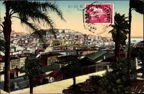 Ak Lisboa Lissabon Portugal, Panorama