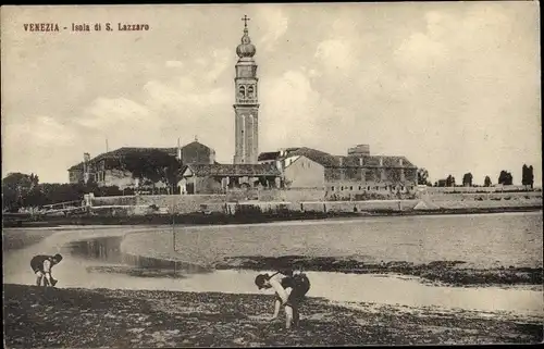 Ak Venezia Venedig Veneto, Isola di S. Lazzaro