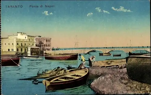 Ak Tarent Taranto Puglia, Ponte di Napoli