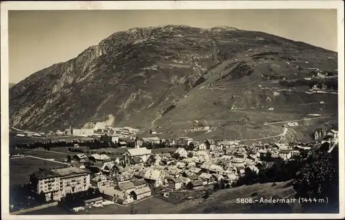 Ak Andermatt Kanton Uri, Totalansicht