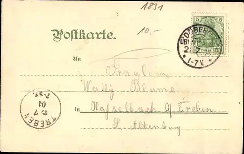 Litho Dallgow Döberitz im Havelland, Truppenübungsplatz