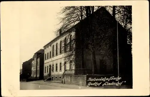 Ak Siebenlehn Großschirma in Sachsen, Gasthof Lindenhof