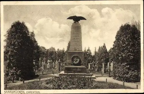 Ak Saarbrücken im Saarland, Ehrenthal