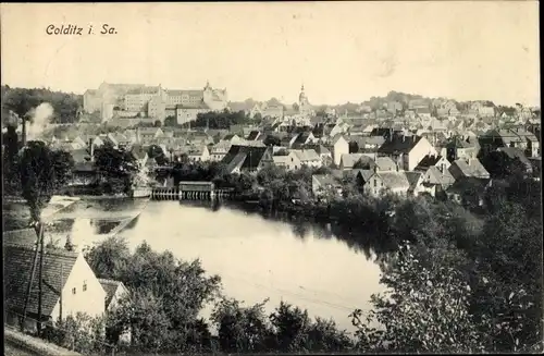 Ak Colditz in Sachsen, Panorama