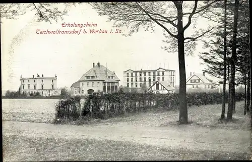 Ak Teichwolframsdorf Thüringen, Erholungsheim