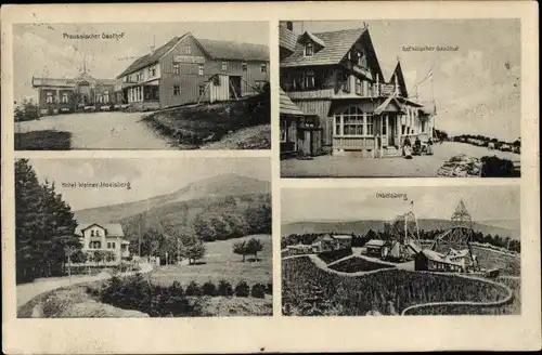 Ak Brotterode in Thüringen, Kleiner Inselsberg, Hotel, Preussischer Gasthof