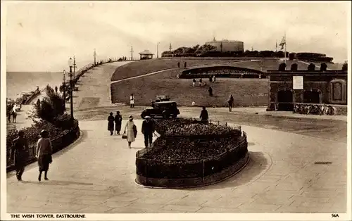 Ak Eastbourne East Sussex England, The Wish Tower