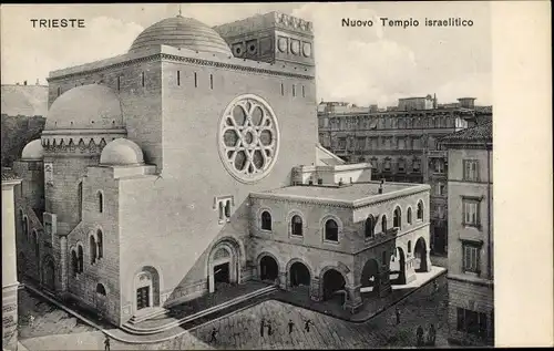 Judaika Ak Triest Trieste Friuli Venezia Giulia, Synagoge