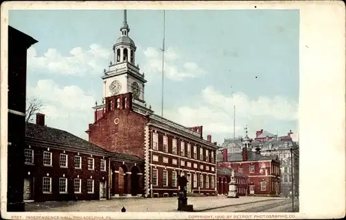 Ak Philadelphia Pennsylvania USA, Independence Hall