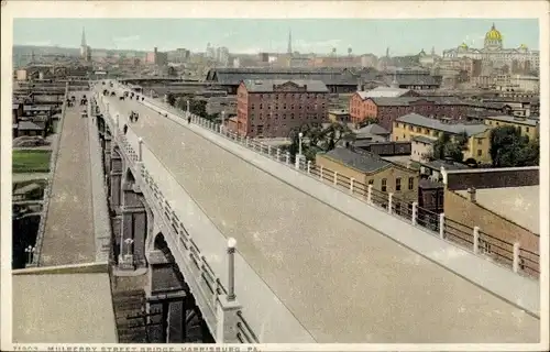 Ak Harrisburg Pennsylvania USA, Mulberry Street Bridge