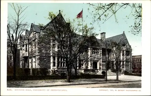 Ak Philadelphia Pennsylvania USA, University of Pennsylvania, Houston Hall