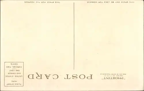 Ak Pittsburgh Pennsylvania USA, Evening view