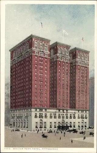 Ak Pittsburgh Pennsylvania USA, William Penn Hotel