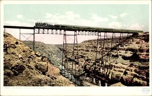 Ak Canyon Diablo Arizona USA, The Bridge