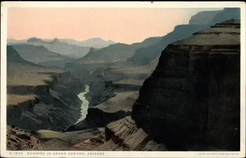Ak Grand Canyon Arizona USA, Sunrise