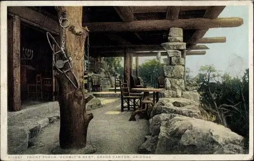 Ak Grand Canyon Arizona USA, Front Porch, Hermit's Rest