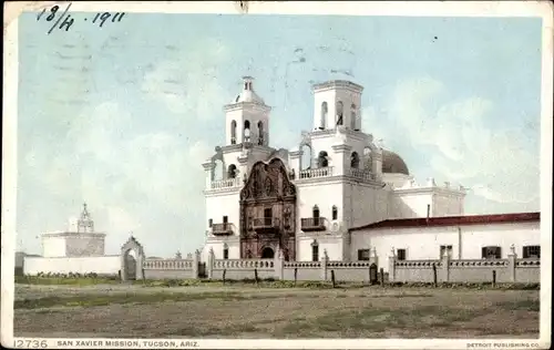Ak Tucson Arizona USA, San Xavier Mission
