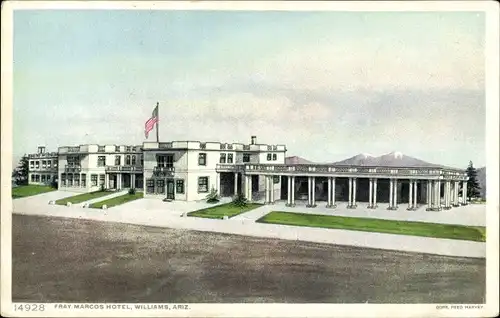 Ak Williams Arizona USA, Fray Marcos Hotel