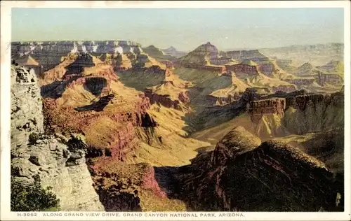 Ak Grand Canyon Arizona USA, Along Grand View Drive