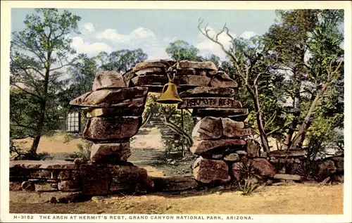 Ak Grand Canyon Arizona USA, The Arch at Hermit's Rest