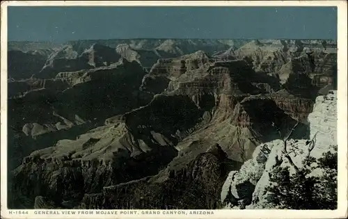 Ak Grand Canyon Arizona USA, General View from Mojave Point