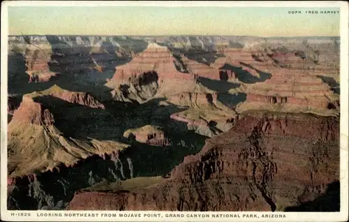 Ak Grand Canyon Arizona USA, Looking northeast from Mojave Point