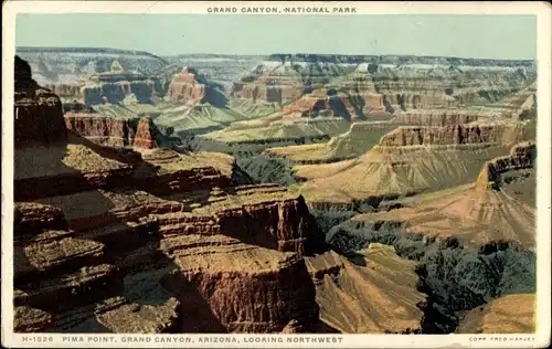 Ak Grand Canyon Arizona USA, Northwest from Pima Point