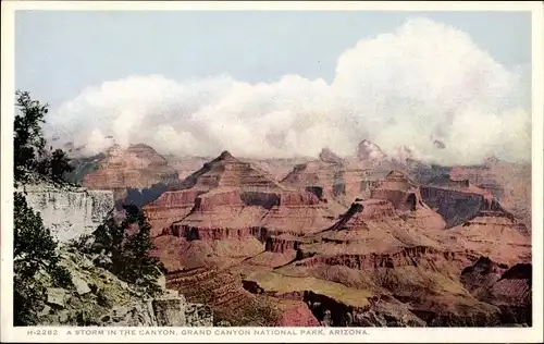 Ak Grand Canyon Arizona USA, A Storm in the Canyon