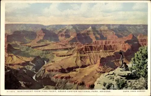 Ak Grand Canyon Arizona USA, Northwest from Pima Point