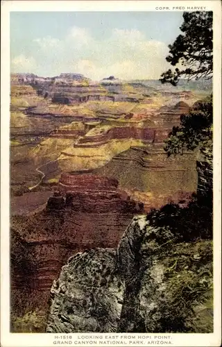 Ak Grand Canyon Arizona USA, Looking east from Hopi Point