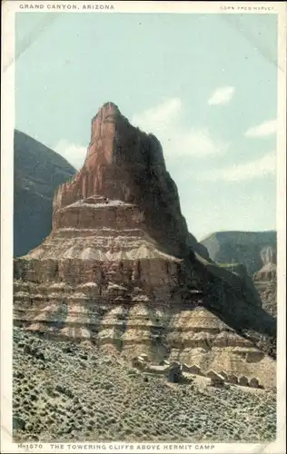 Ak Grand Canyon Arizona USA, The Towering Cliffs above Hermit Camp