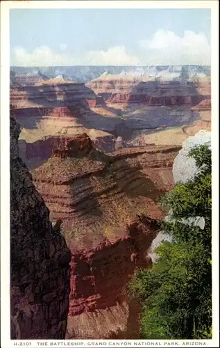 Ak Grand Canyon Arizona USA, The Battleship